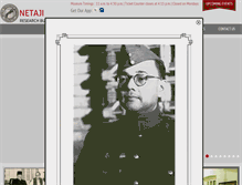 Tablet Screenshot of netaji.org